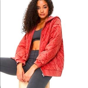 Quilted Jacket with hood